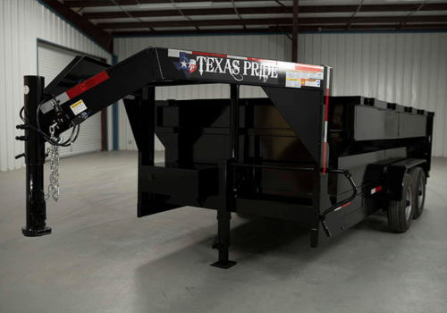 2024 Texas Pride 16×7 Gooseneck Dump Trailer