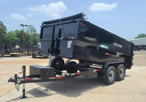 2024 Texas Pride 16×7 Dump Trailer